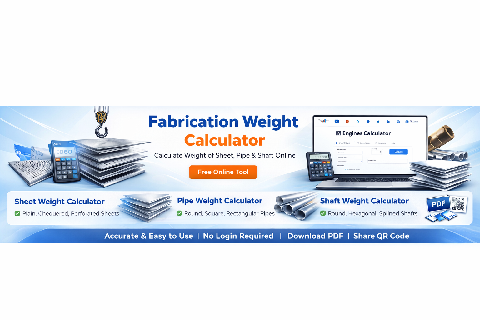 Metal Weight Calculator Banner